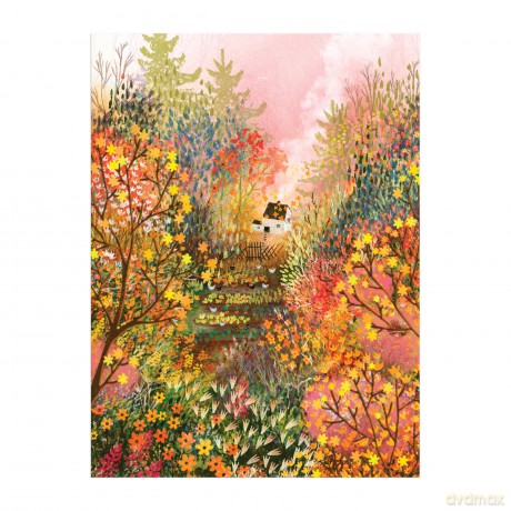 Autumn in the Meadow 1000 Piece Puzzle [KSIĄŻKA]