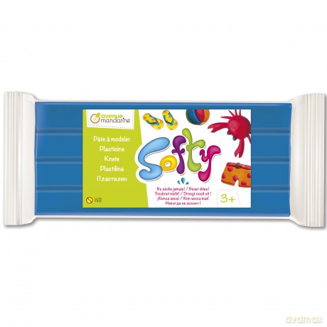 Avenue Mandarine: Avenue Mandarine Knete Softy blau, 0,5 k