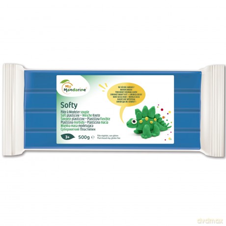 Avenue Mandarine: Avenue Mandarine Knete Softy blau, 0,5 k