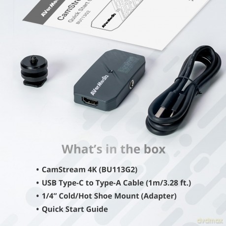 AVerMedia Video Capture Box, Live Stream