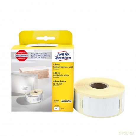 Avery Adress-Etikett 54x25 mm