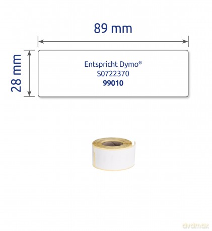 Avery Adress-Etikett 89x28 mm