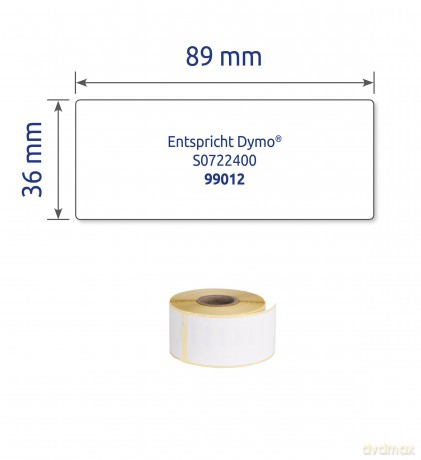 Avery Adress-Etikett 89x36mm