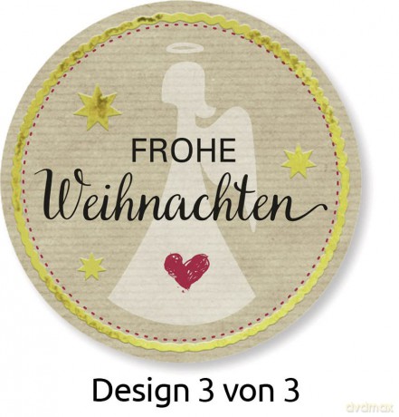 Avery Zweckform: AVERY Zweckform Aufkleber Frohe Weihnach