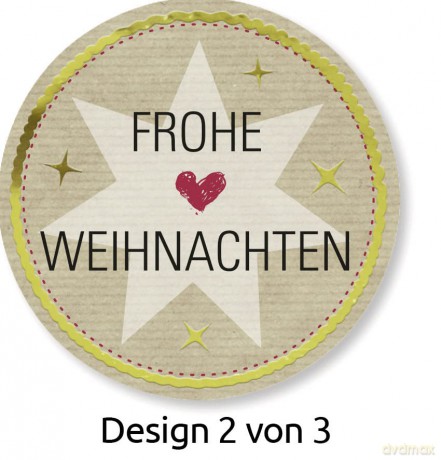 Avery Zweckform: AVERY Zweckform Aufkleber Frohe Weihnach