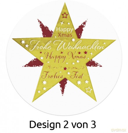 Avery Zweckform: AVERY Zweckform Aufkleber Weihnachtsmoti