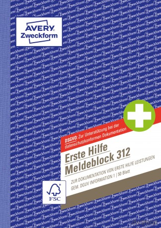 AVERY Zweckform Formularbuch 312 Erste H