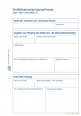 AVERY Zweckform Formularbuch 312 Erste H