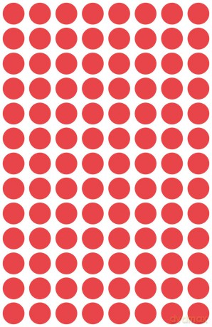 AVERY Zweckform Klebepunkte 3589 rot