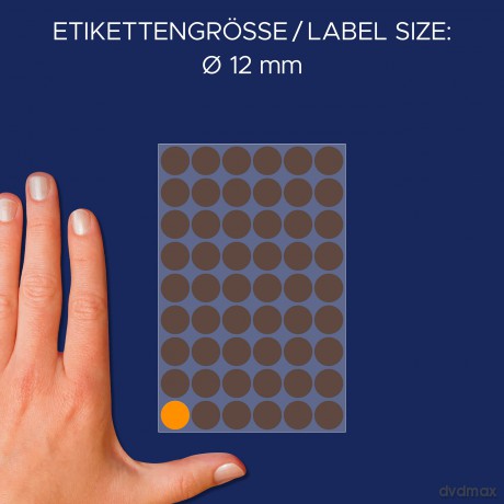 AVERY Zweckform Klebepunkte leuchtorange