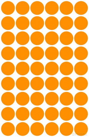 AVERY Zweckform Klebepunkte leuchtorange