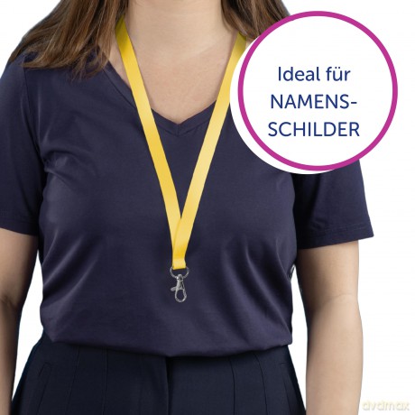 Avery Zweckform: AVERY Zweckform Lanyards gelb 10 St.