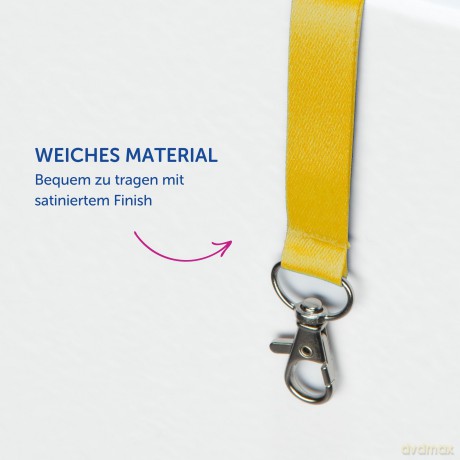 Avery Zweckform: AVERY Zweckform Lanyards gelb 10 St.