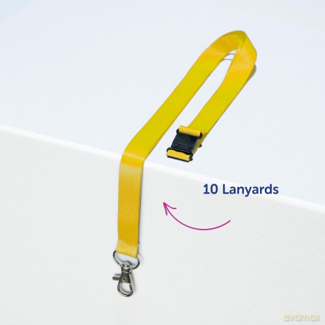 Avery Zweckform: AVERY Zweckform Lanyards gelb 10 St.