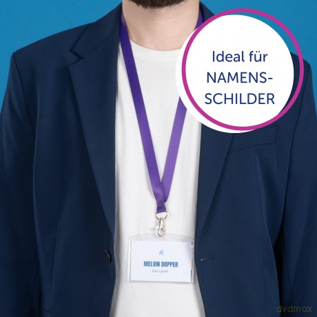 Avery Zweckform: AVERY Zweckform Lanyards lila 10 St.