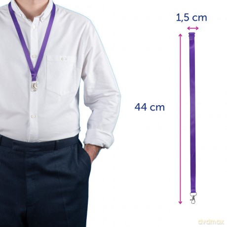 Avery Zweckform: AVERY Zweckform Lanyards lila 10 St.