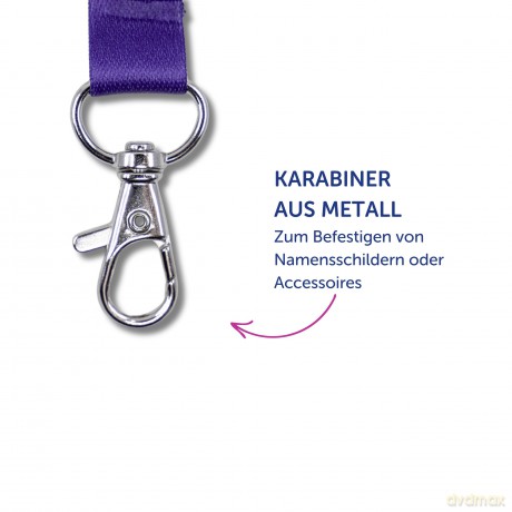 Avery Zweckform: AVERY Zweckform Lanyards lila 10 St.