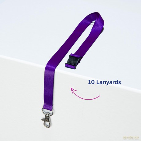 Avery Zweckform: AVERY Zweckform Lanyards lila 10 St.