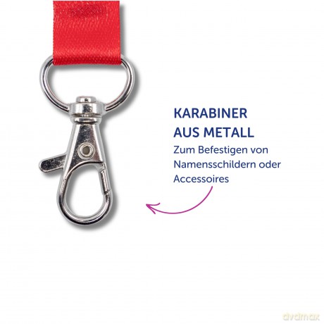 Avery Zweckform: AVERY Zweckform Lanyards rot 10 St.