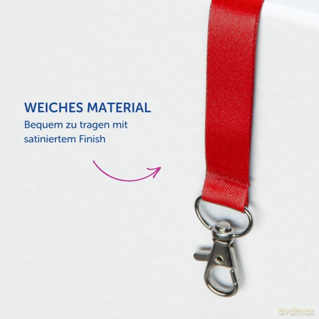 Avery Zweckform: AVERY Zweckform Lanyards rot 10 St.