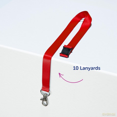 Avery Zweckform: AVERY Zweckform Lanyards rot 10 St.