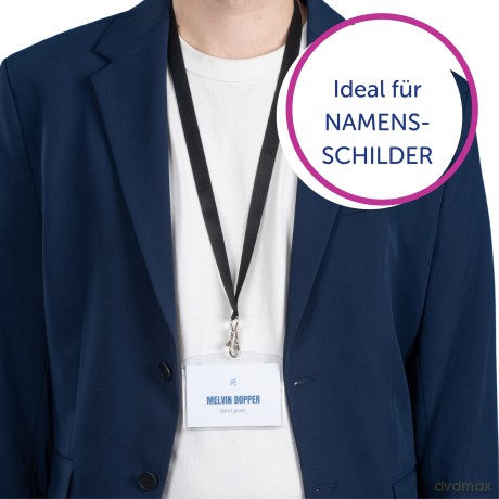 Avery Zweckform: AVERY Zweckform Lanyards schwarz 10 St.