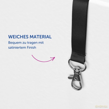 Avery Zweckform: AVERY Zweckform Lanyards schwarz 10 St.
