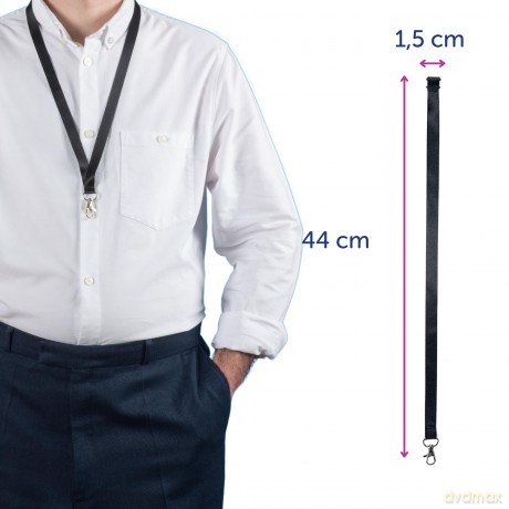 Avery Zweckform: AVERY Zweckform Lanyards schwarz 10 St.