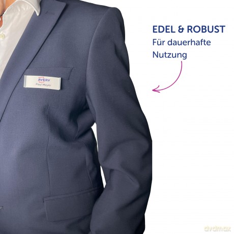Avery Zweckform: AVERY Zweckform Namensschilder mit Magne