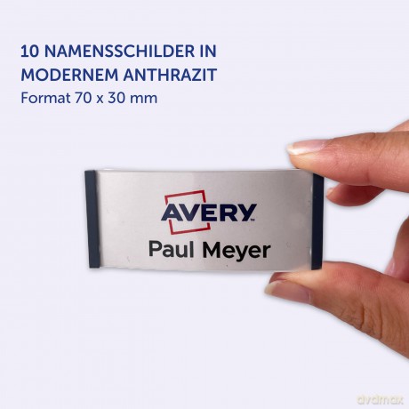 Avery Zweckform: AVERY Zweckform Namensschilder mit Magne