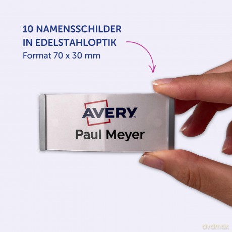 Avery Zweckform: AVERY Zweckform Namensschilder mit Magne