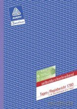 AVERY Zweckform Tages-/Regiebericht Form