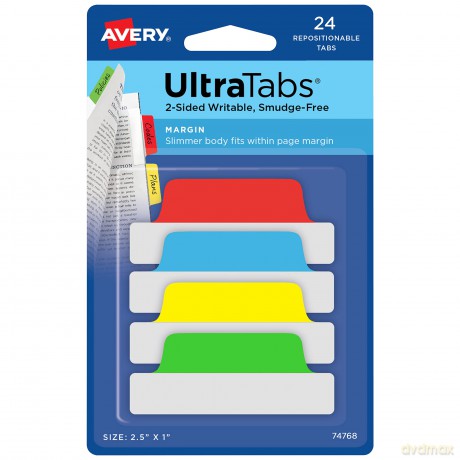 Avery Zweckform: AVERY Zweckform UltraTabs Schmal Haftmar