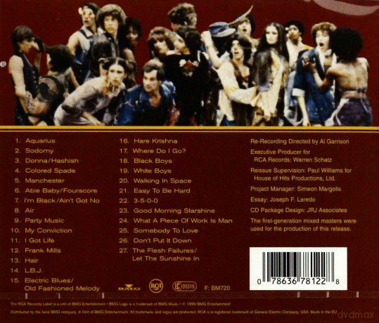 Hair soundtrack [CD]
