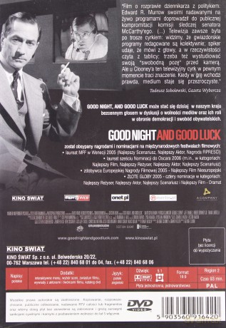 Good Night and Good luck [DVD]