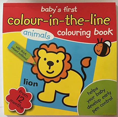 Babys First Colourintheline Colouring Book [KSIĄŻKA]