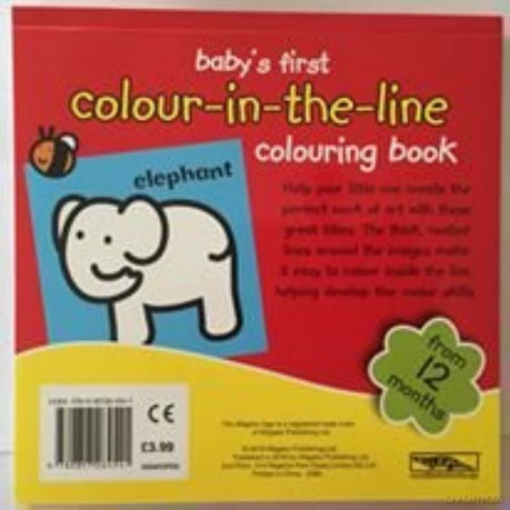 Babys First Colourintheline Colouring Book [KSIĄŻKA]