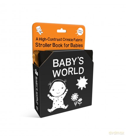Babys World A HighContrast Crinkle Fab [KSIĄŻKA]