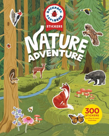 Backpack Explorer Stickers Nature Adventure [KSIĄŻKA]