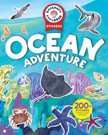 Backpack Explorer Stickers Ocean Adventure [KSIĄŻKA]
