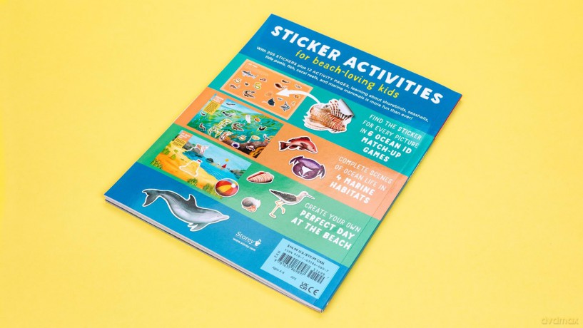 Backpack Explorer Stickers Ocean Adventure [KSIĄŻKA]