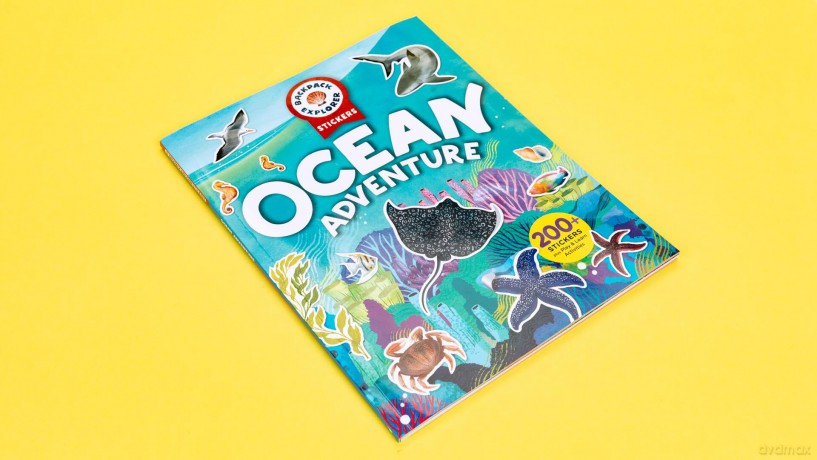 Backpack Explorer Stickers Ocean Adventure [KSIĄŻKA]