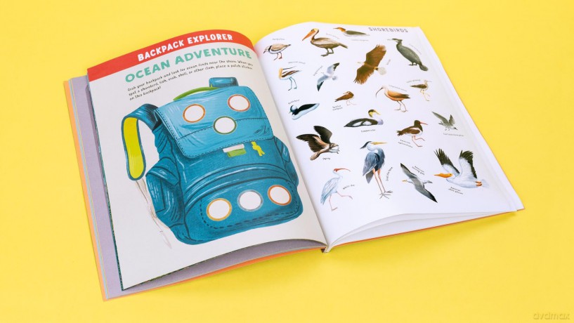 Backpack Explorer Stickers Ocean Adventure [KSIĄŻKA]