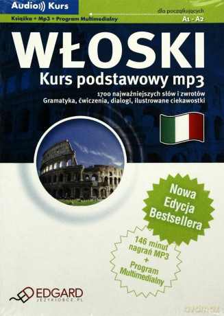 Włoski Kurs podstawowy MP3 [KSIĄŻKA]+[CD]