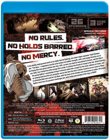 Baki [3xBlu-Ray]