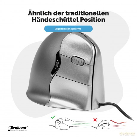 BakkerElkhuizen Maus Evoluent 4 Vertical
