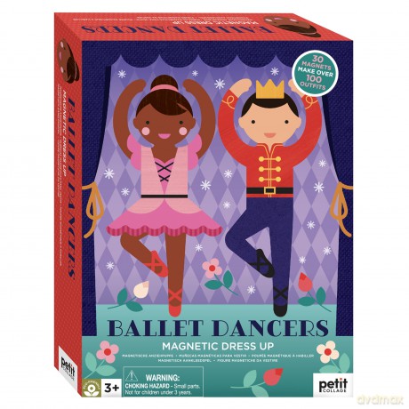 Ballet Dancers Magnetic Dress Up [KSIĄŻKA]