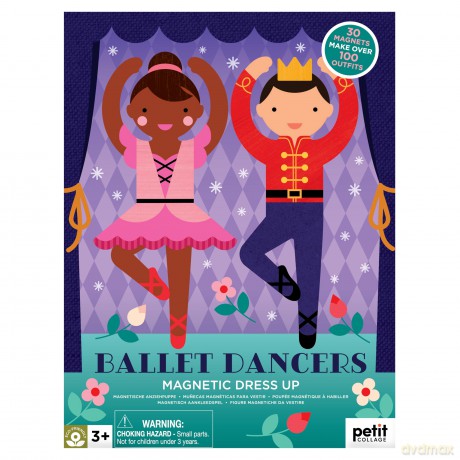 Ballet Dancers Magnetic Dress Up [KSIĄŻKA]