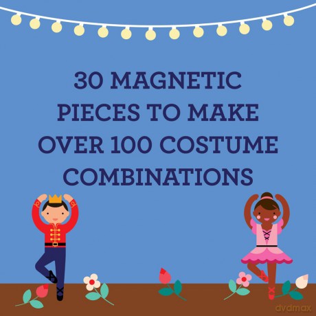 Ballet Dancers Magnetic Dress Up [KSIĄŻKA]