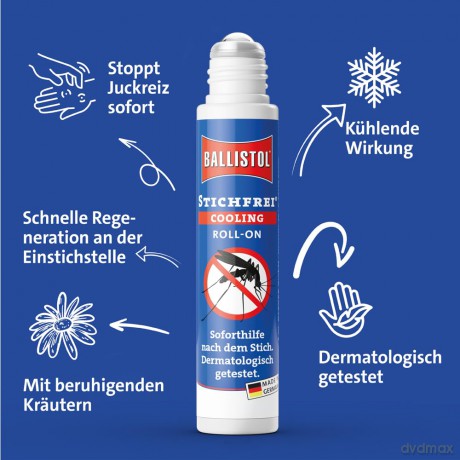 BALLISTOL STICHFREI COOLING ROLL-ON Mźc